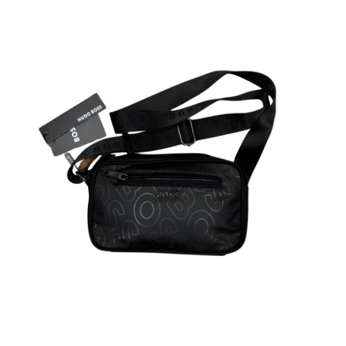 Sac à bandoulière texturé à logo Boss