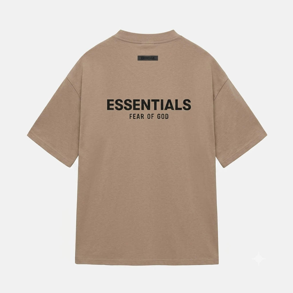 T-shirt essentials Fear of god Marron